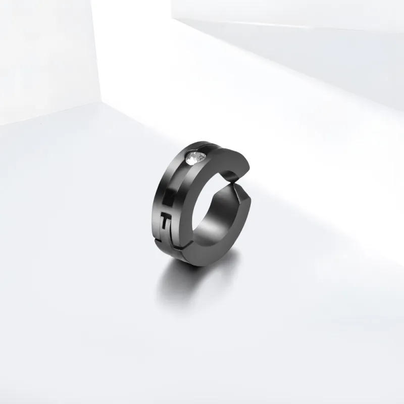 Shiban Alloy Clip-On Earrings Unisex-1