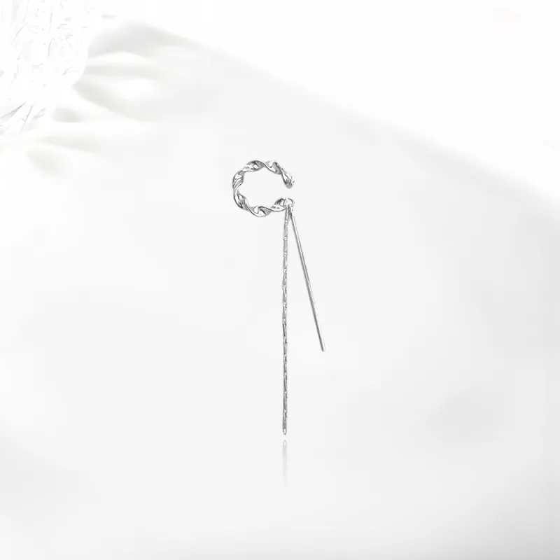 Shiban Alloy Drop Earrings Unisex-2