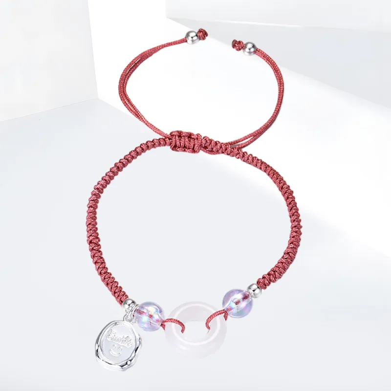 Shiban Alloy Glass Bracelets Unisex-2