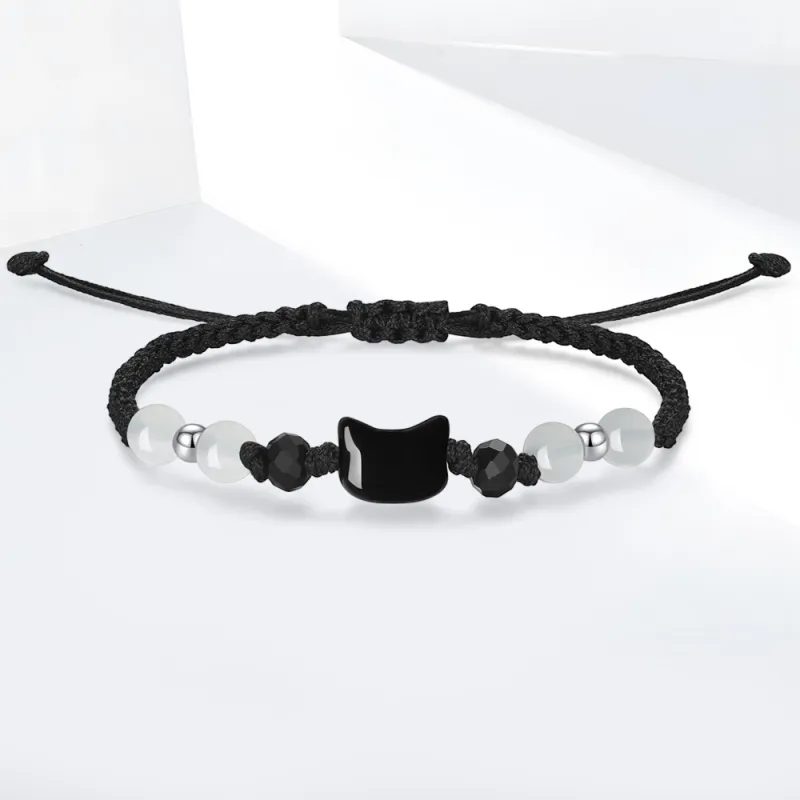 Shiban Colored Glaze Jade Bracelets Unisex-1