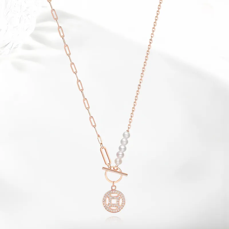 Shiban Copper Necklaces Women's-1