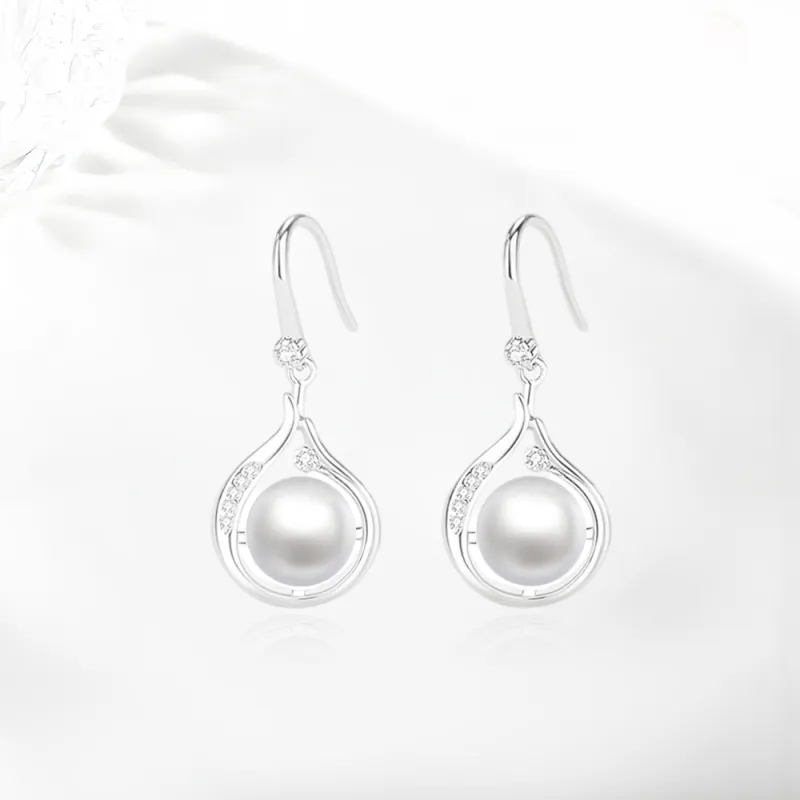 Shiban S925 Silver Earrings Unisex-2