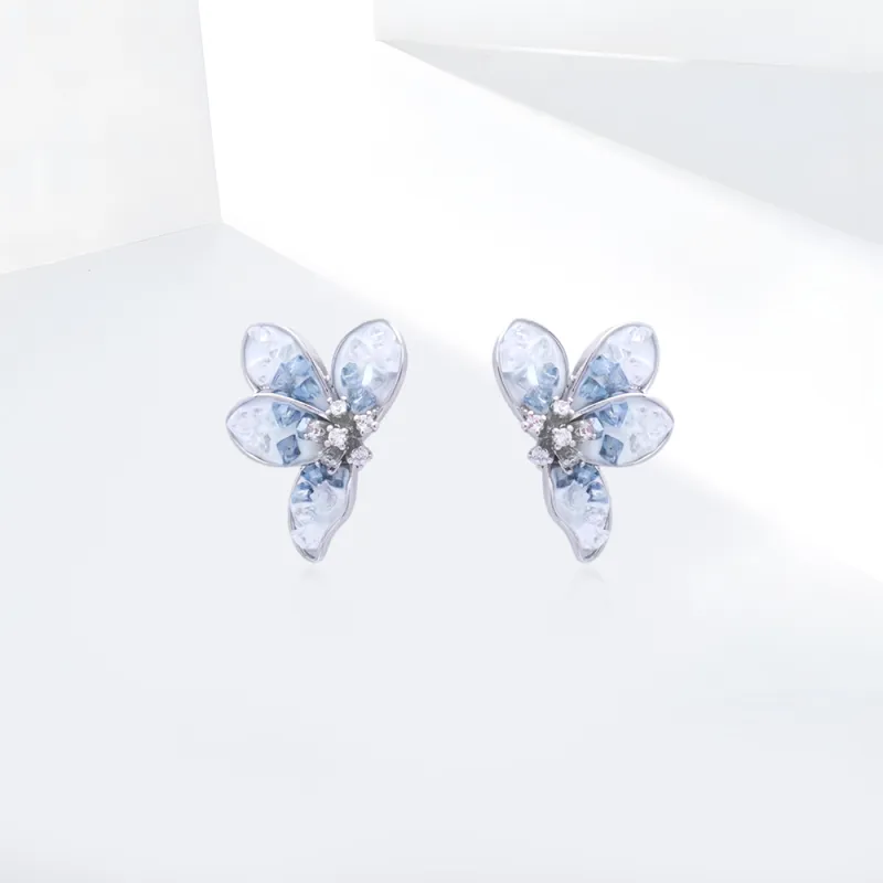 Shiban Crystal Earrings Women's-1