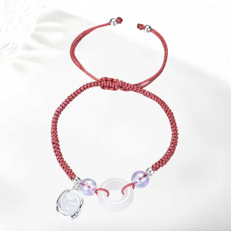 Shiban Alloy Glass Bracelets Unisex-1