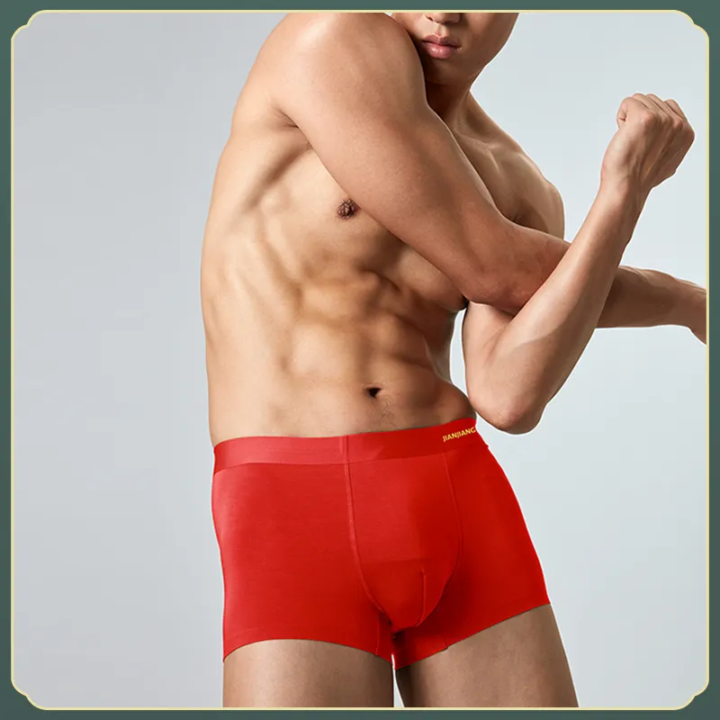 Master Underpants Men's 4 Pack Red-1