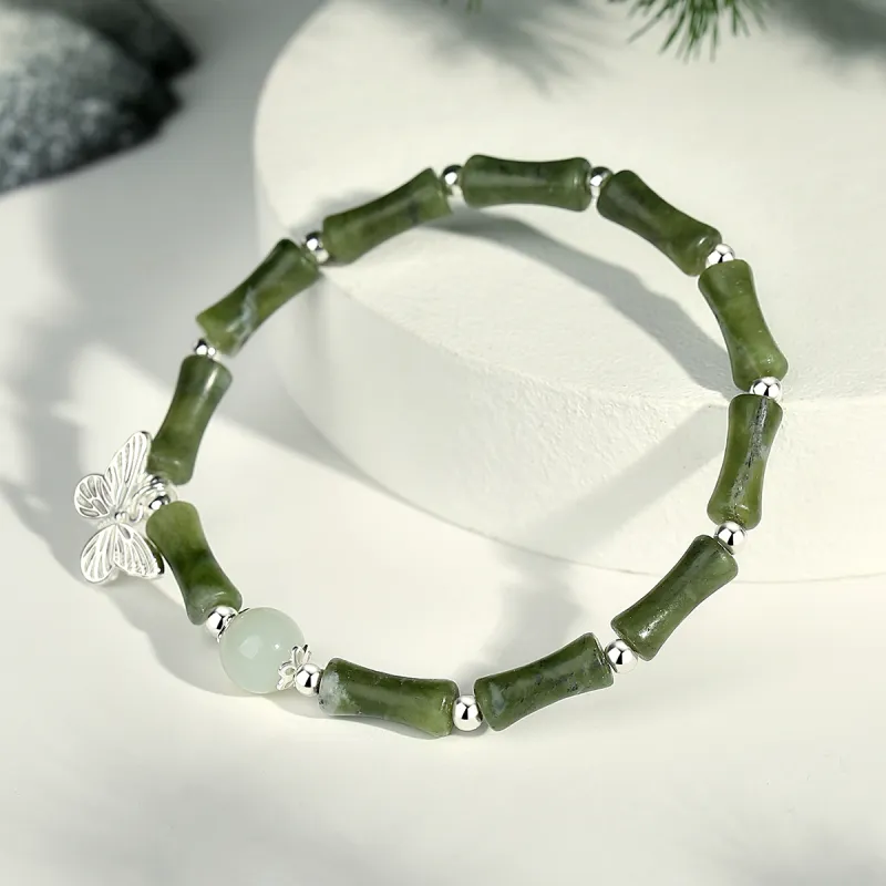 WINY Hetian Jade Bracelets White Jade/Pale Greenish White Jade Women's-2