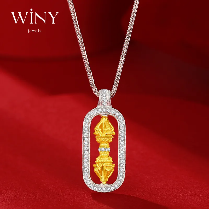 WINY 999 Fine Silver Necklaces Women's-1