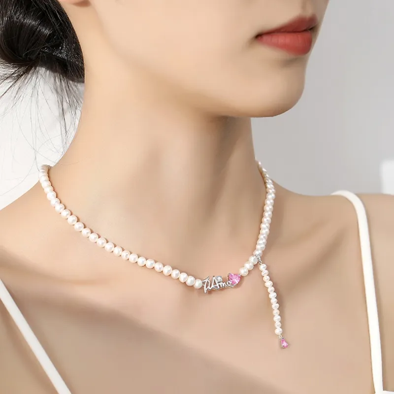 WINY Freshwater Pearl Necklaces Women's-2
