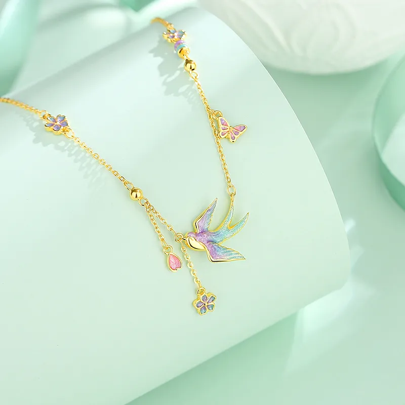 WINY 925 Sterling Silver Necklaces Women's-3