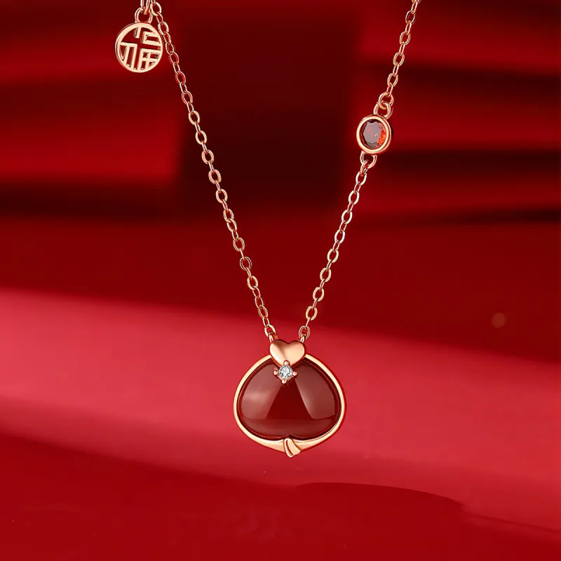 WINY Agate Jade Necklaces Women's-1