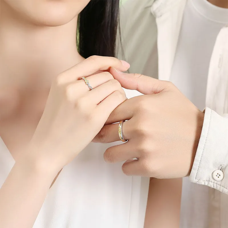 WINY 925 Sterling Silver Rings Unisex-3