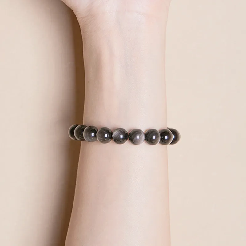 WINY Obsidian Jade Bracelets Unisex-9