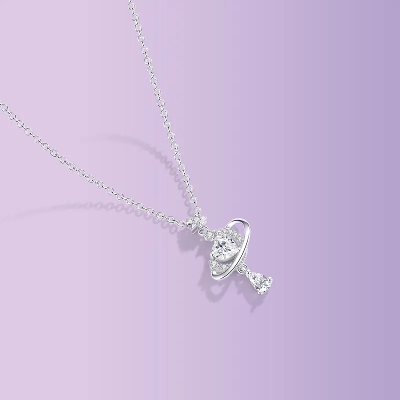 WINY 999 Fine Silver Necklaces Women's-7