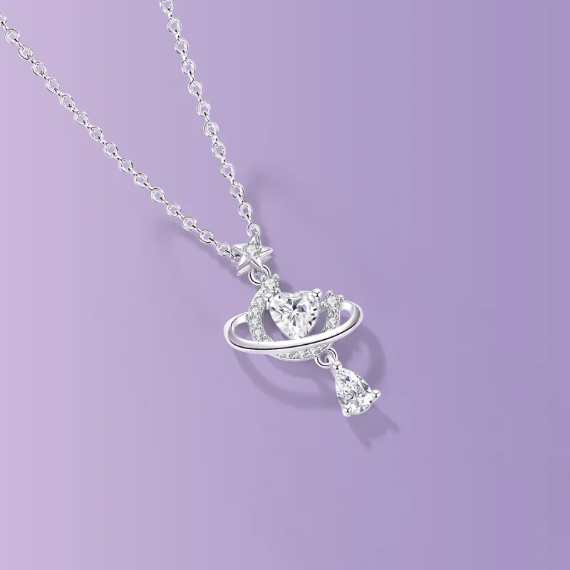 WINY 999 Fine Silver Necklaces Women's-9