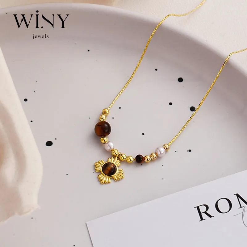 WINY S925 Silver Necklaces Women's-1