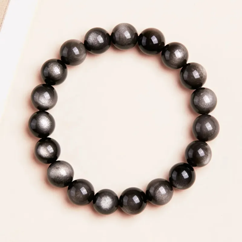 WINY Obsidian Jade Bracelets Unisex-3