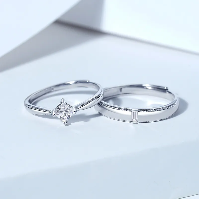 WINY 999 Fine Silver Rings Unisex Silver-1