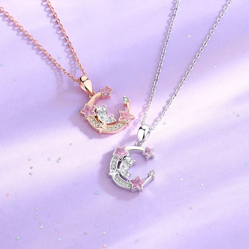 WINY 925 Sterling Silver Necklaces Women's-2