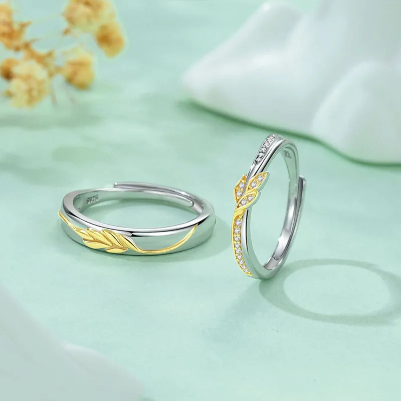 WINY 925 Sterling Silver Rings Unisex-2