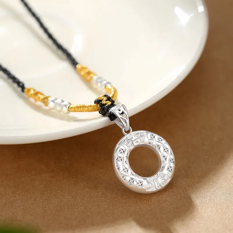 WINY 990 Foot Silver Necklaces Women's Silver-2