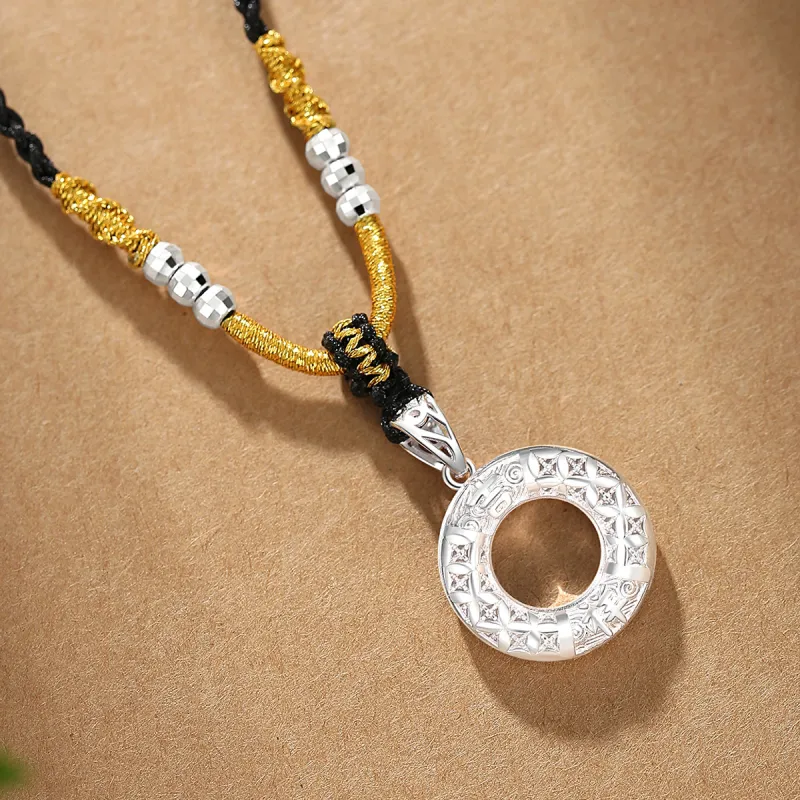 WINY 990 Foot Silver Necklaces Women's Silver-4