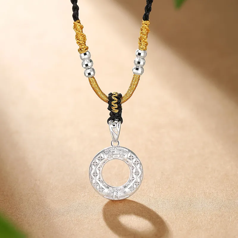 WINY 990 Foot Silver Necklaces Women's Silver-1