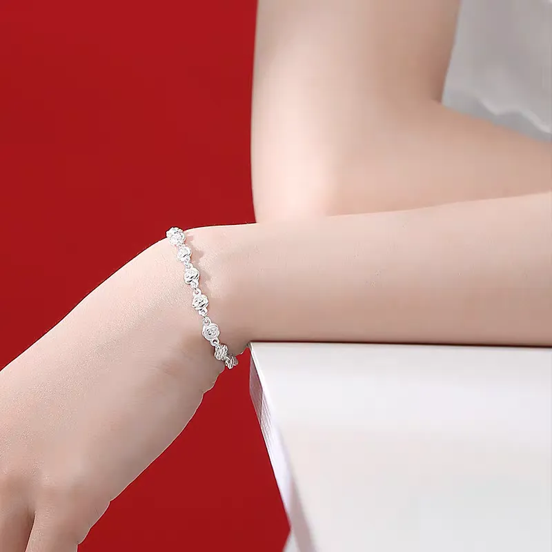 WINY S999 Fine Silver Bracelets Women's-4