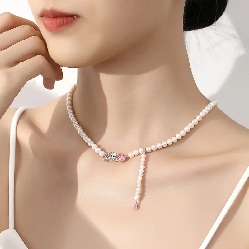 WINY Freshwater Pearl Necklaces Women's-5