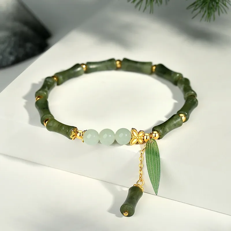WINY Hetian Jade Bracelets White Jade/Pale Greenish White Jade Women's-4