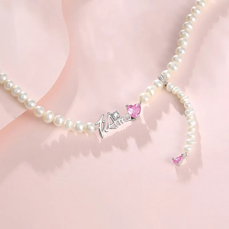 WINY Freshwater Pearl Necklaces Women's-4