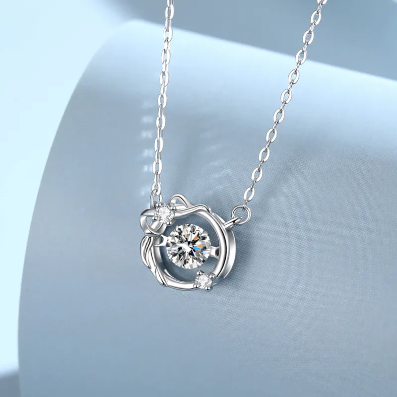 WINY 999 Fine Silver Necklaces Women's-2
