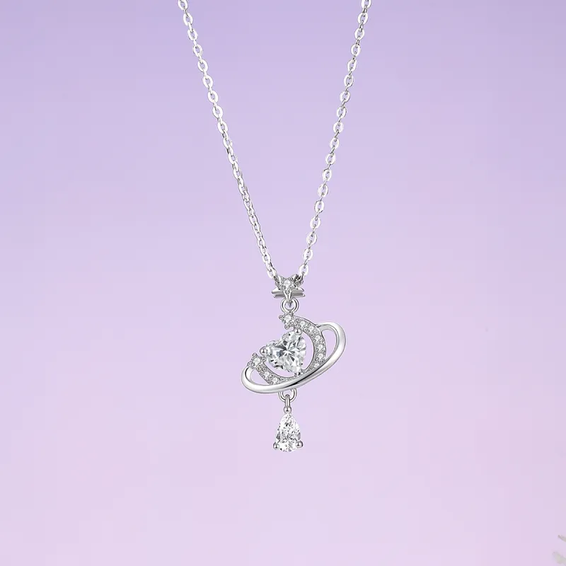 WINY 999 Fine Silver Necklaces Women's-8