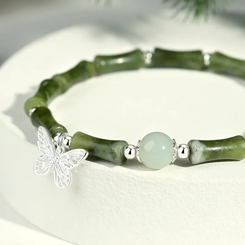 WINY Hetian Jade Bracelets White Jade/Pale Greenish White Jade Women's-4