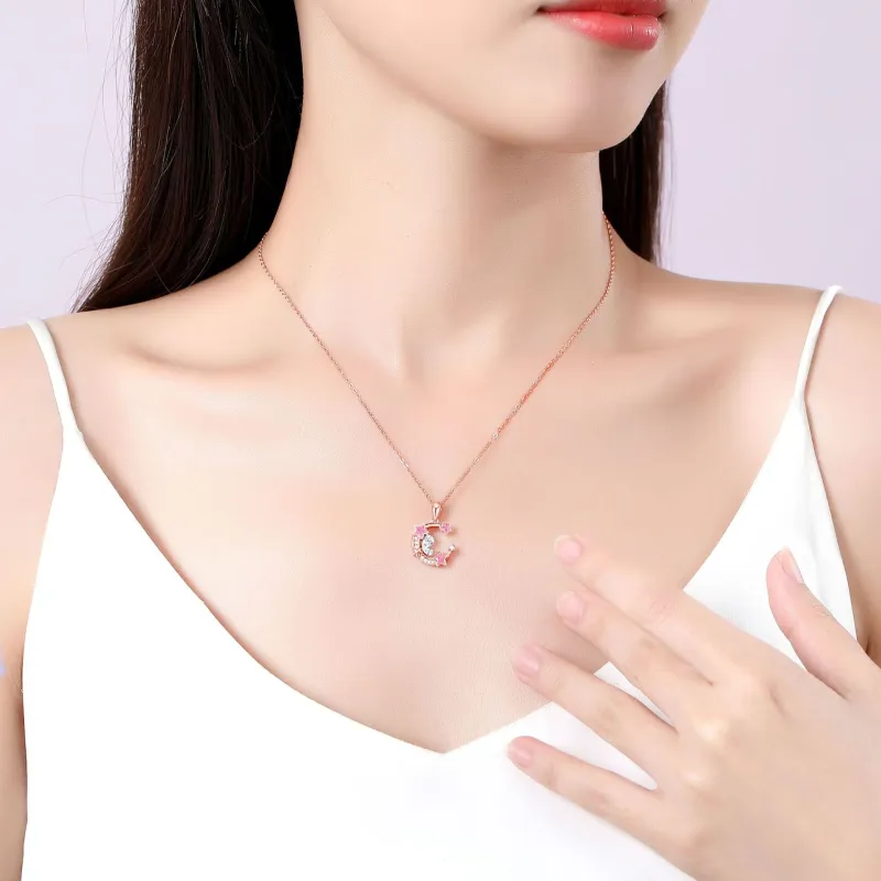 WINY 925 Sterling Silver Necklaces Women's-3