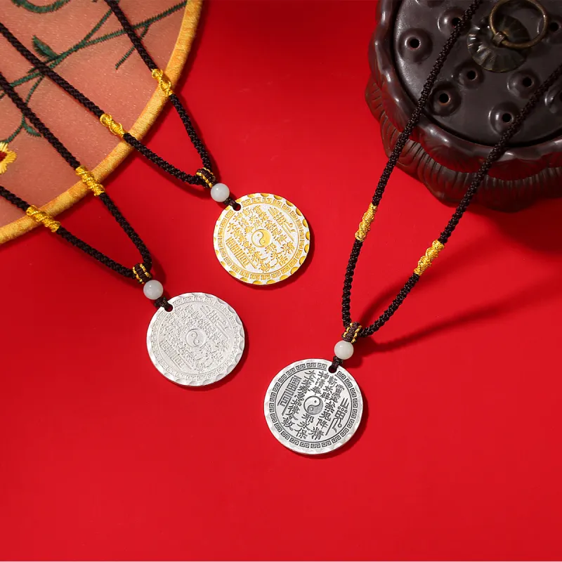 WINY 999 Fine Silver Necklaces Women's Silver, Gold-4