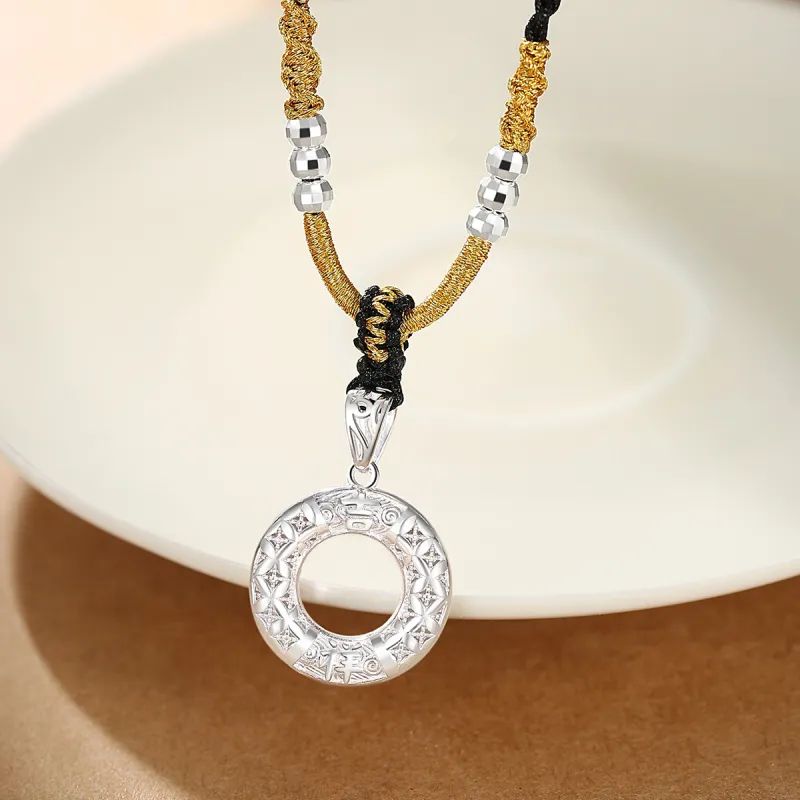WINY 990 Foot Silver Necklaces Women's Silver-3