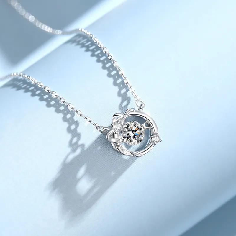 WINY 999 Fine Silver Necklaces Women's-3
