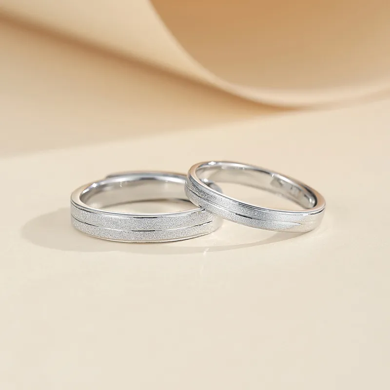 WINY 999 Fine Silver Rings Unisex Silver-1