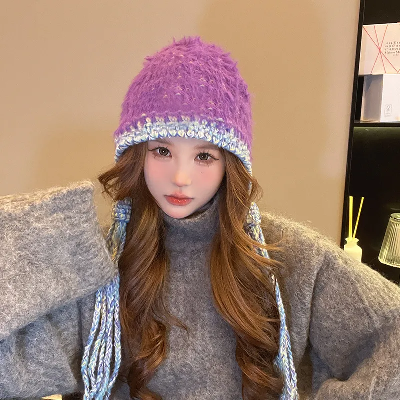 EEEENO Wool Blend Beanies Unisex-1