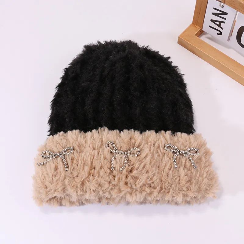 EEEENO Polyester Beanies Unisex-1