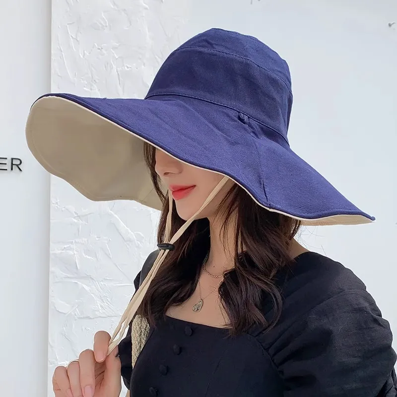 EEEENO Cotton Bucket Hats Unisex-26