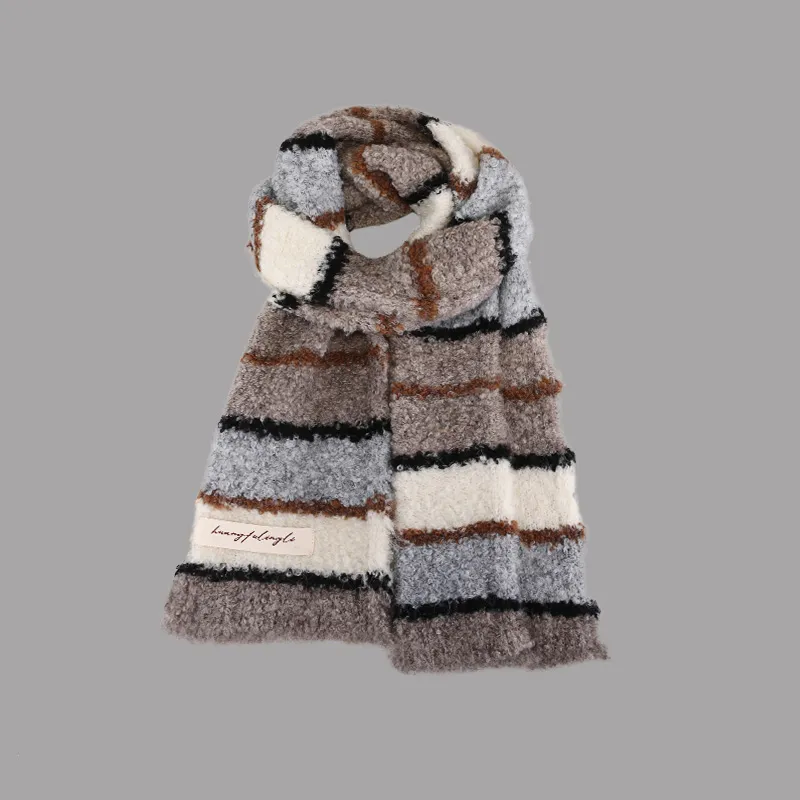 EEEENO Knit Scarves Women's-1