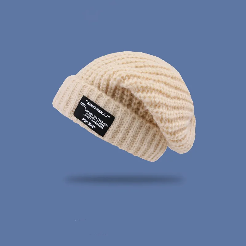EEEENO Cotton Thread Plush Hat Unisex-1