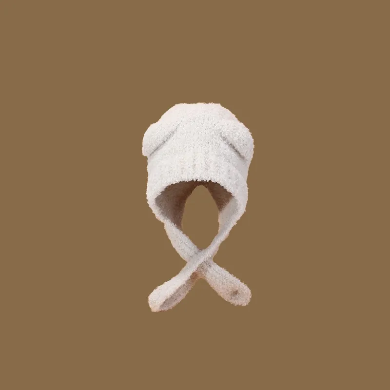 EEEENO Teddy Fleece Beanies Unisex-7