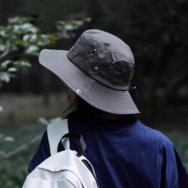 EEEENO Cotton Bucket Hats Unisex-7