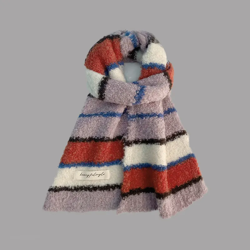 EEEENO Knit Scarves Women's-9