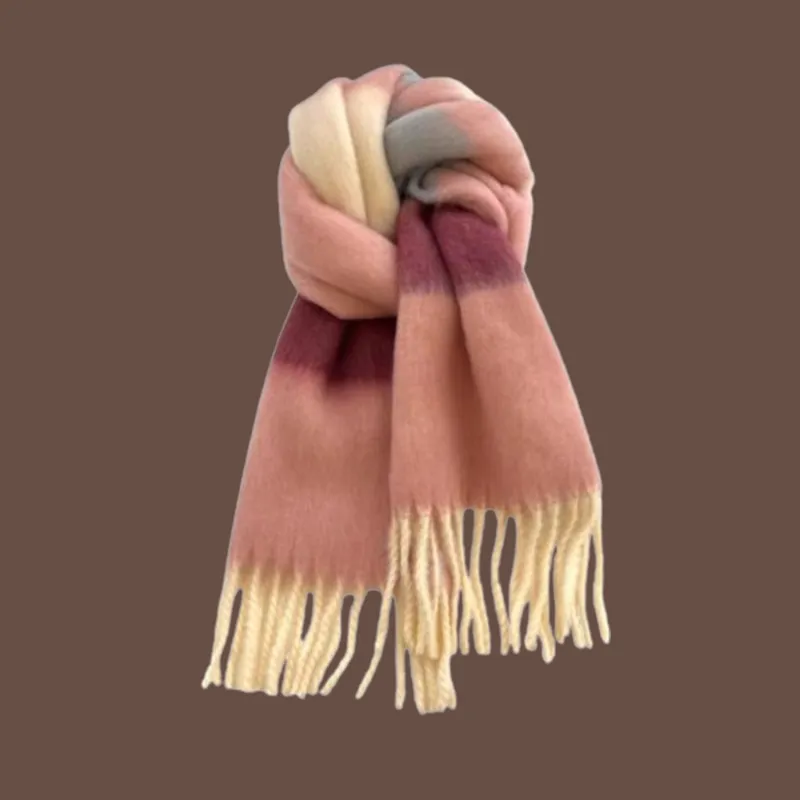 EEEENO Knit Scarves Women's-18