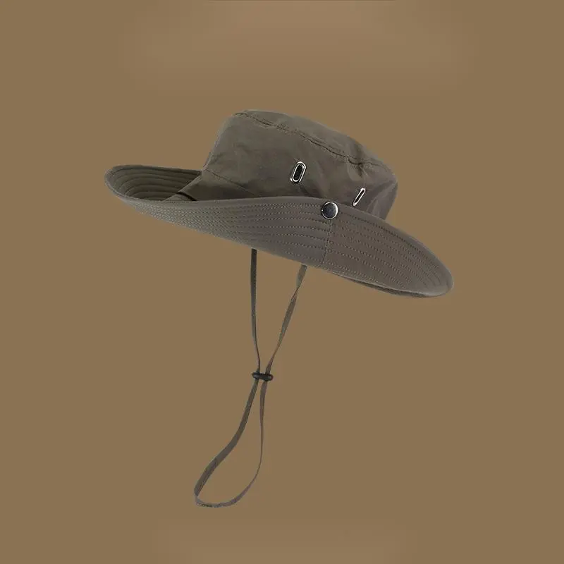 EEEENO Polyester Bucket Hats Unisex-11