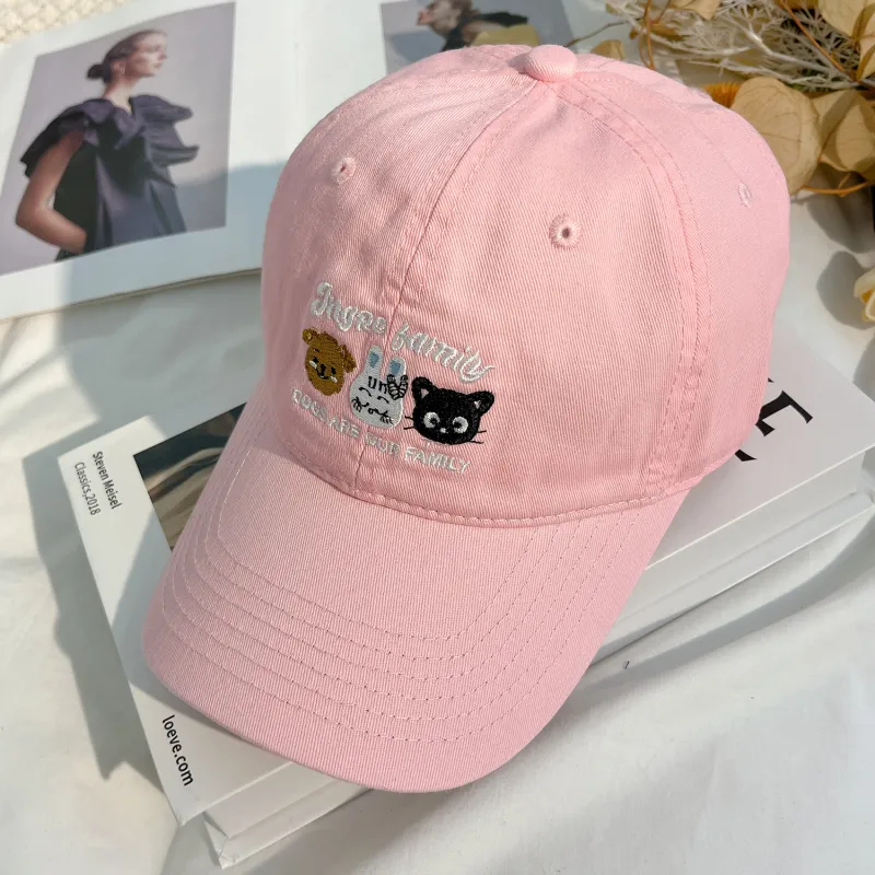 EEEENO Cotton Baseball Caps Unisex-2