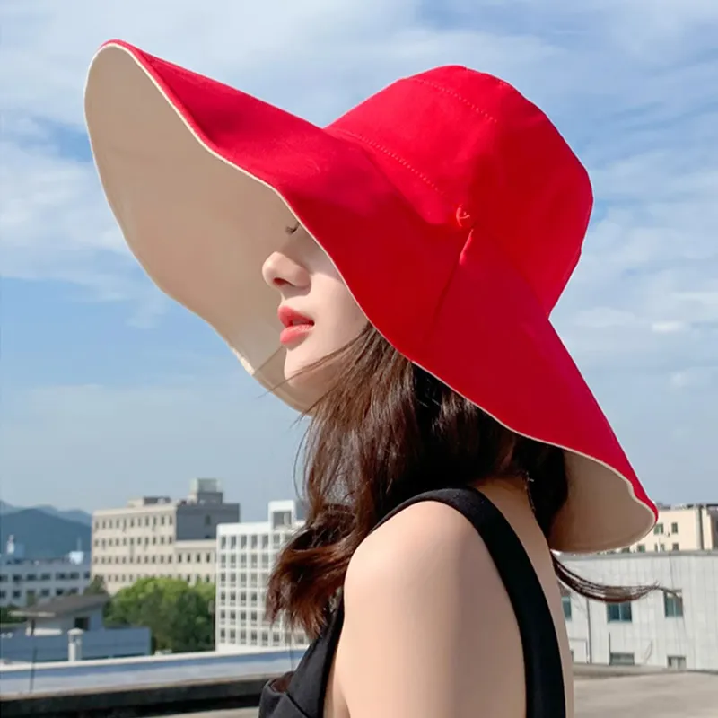 EEEENO Cotton Bucket Hats Unisex-14